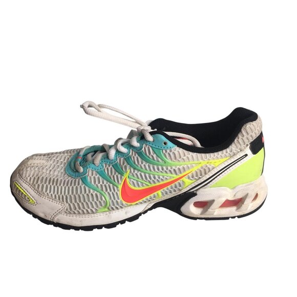 Nike Air Max Torch 4 Shoes Womens Size 8 White Volt Teal Sneakers CW5607-100 - Picture 10 of 13